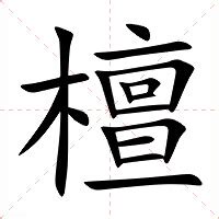 檀造詞|檀字的意思